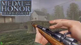 Medal of Honor: Allied Assault Multiplayer Gameplay - Crossroads