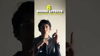 6 sound effects for your transitions. #editing #soundeffect #sfc #transition #edit #effects #capcut