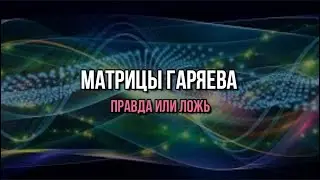 МАТРИЦЫ ГАРЯЕВА. Правда или ложь?