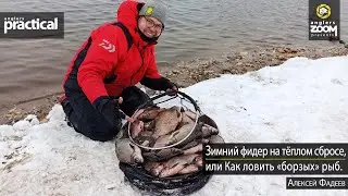 Зимний фидер на тёплом сбросе, или Как ловить «борзых» рыб. Алексей Фадеев. Anglers Practical