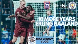 Ipswich 0-6 Man City | Matchday vlog | “10 more years Erling Haaland”