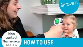 Non-contact Thermometer - how to use - iProven NCT-336