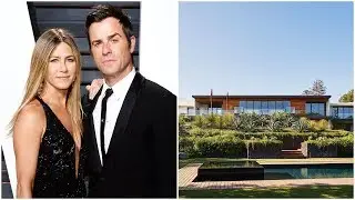 ★ See inside  : Jennifer Aniston and Justin Theroux's L A  Home | HD