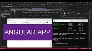 Angular and ASP.NET Core using Visual Studio 2022