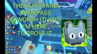 The Auto Farm gamepass is WORTH IT! Pet Sim 99