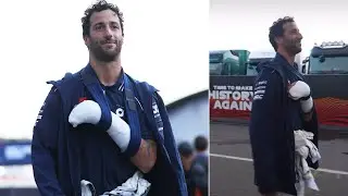 Daniel Ricciardo smiles even with a broken hand | BTS of 