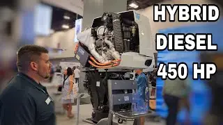 WHY Oxe Diesel HYBRID Outboard 450 HP Electric Outboard Engine