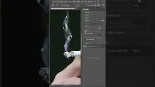 How to create cigarette smoke in photoshop | photoshop short