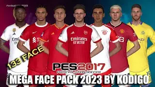 PES 2017 MEGA FACE PACK SEASON 2023 AIO