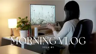 2024 #1 MORNING DIARIES | A new start for an ordinary life, learning to film silent vlog again