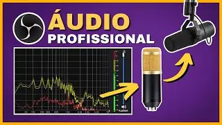 Como melhorar a qualidade de áudio do microfone no OBS Studio com plugins VST em 2024