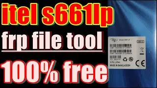 itel s661lp frp file without password | itel vision 3 frp file free | itel s661lp frp tool free all