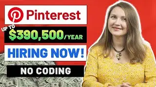 PINTEREST WORK FROM HOME REMOTE JOBs | 2024 (No Coding or Degree in IT!)