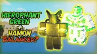 [YBA] Hierophant Green + Hamon BUILD in 1v1s! | Roblox YBA