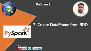 7. Create DataFrame from RDD