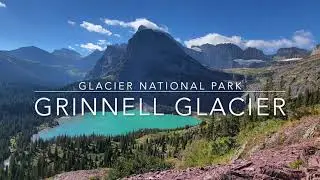 Grinnell Glacier with Angel Wing - Glacier National Park