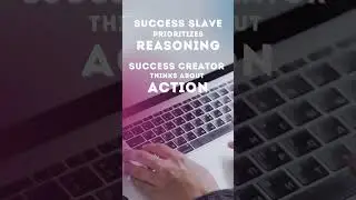 Slave of success VS Success Creator # 2 |  Youtube Short | shorts