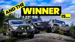 Off-Road Giants Face Off: Jeep vs Bronco vs Tacoma