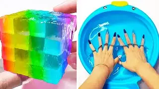 Slime ASMR that's So Satisfying You'll Keep Watching! Relaxing Slime Video..  3211