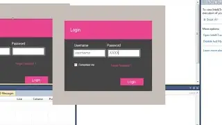 How to Create Unique Login Design Form in CSharp | Csharp Software Gui | C# Tutorial