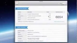 Geekbench 2: Apple MacBook Air mid 2012