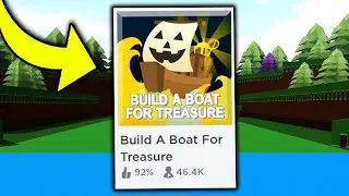 I joined the HALLOWEEN UPDATE EARLY | Build a boat for Treasure ROBLOX