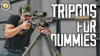 How To Properly Shoot From A Rifle From A Tripod