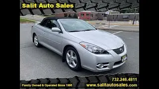 Low Mileage 2008 Toyota Solara SLE convertible with 12,000 miles