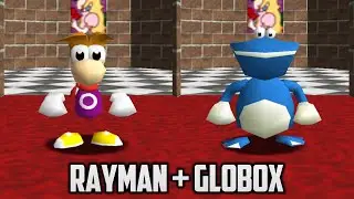 ⭐ Super Mario 64 PC Port - Rayman + Globox