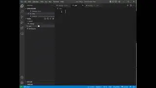 Node Js - Create .env File in  vscode