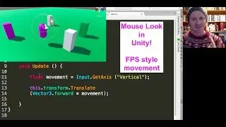 Mouse Look Movement in Unity: simple tutorial