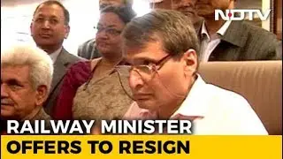 Railways Minister Suresh Prabhu Meets PM, Suggests Hes Offered To Quit