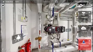 SIM-ON - Maintenance example / Hotel boiler room