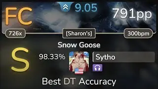 9.0⭐ Sytho | Mutsuhiko Izumi - Snow Goose [Sharons] +NC 98.33% (791pp FC) - osu!