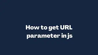 How to get URL parameter in Javascript