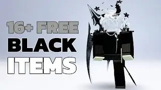 GET ALL FREE BLACK ROBLOX ITEMS! *2024*