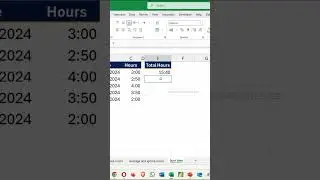 How to Sum Time in Excel