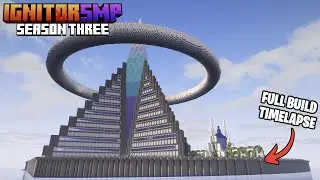 The Craziest Mega Base Built In Survival Minecraft Full Timelapse Video (IgnitorSMP)