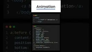 CSS Underline Hover Animation