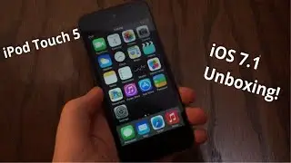 The iOS 7.1 iPod touch 5 Unboxing!