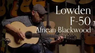 "Paint It Black" performed by Bill Cooley | Lowden F-50, African Blackwood & Adirondack Spruce