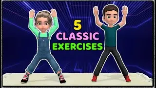 5 CLASSIC EXERCISES FOR A FULL BODY KIDS WORKOUT