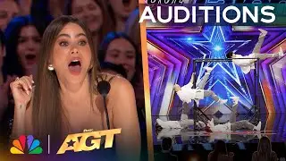 AIRFOOTWORKS Delivers MIND-BLOWING Dance To Justin Bieber's "Where Are U Now" | Auditions | AGT 2024