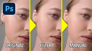 AI Filter Vs Manual Skin Retouching In Photoshop - Which Is Better?