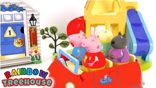 Peppa Pig Weebles go to a Playground