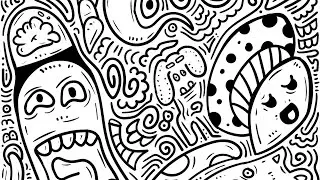 Doodle drawing | Adobe illustrator