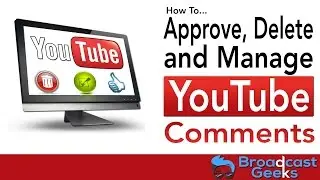 How to Manage Delete or Moderate Comments on YouTube