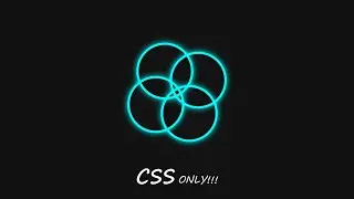 Magic Neon Circle Loader | CSS Loader Animation