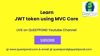 JWT Token using MVC Core | JWT Token in ASP.NET Core | JWT Token Using In MVC Core | JSON Web Token