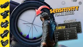 I Make A Perfect Sensitivity For (All Devices) ✅ Best PUBG/BGMI Sensitivity Settings | 2024